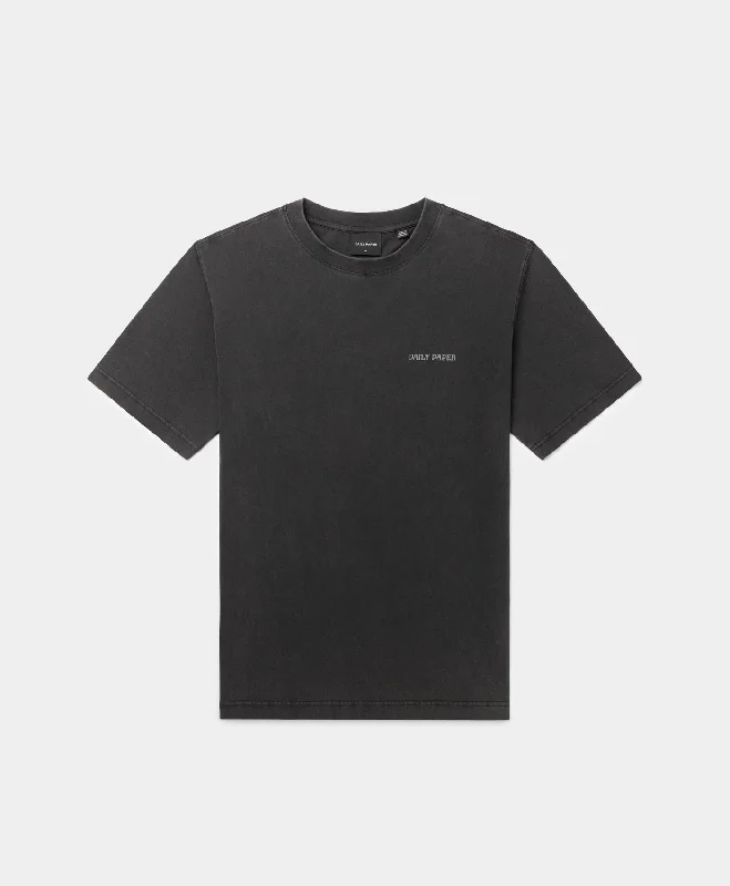 Elegant Men's Dress ShirtsWashed Black Senses T-Shirt