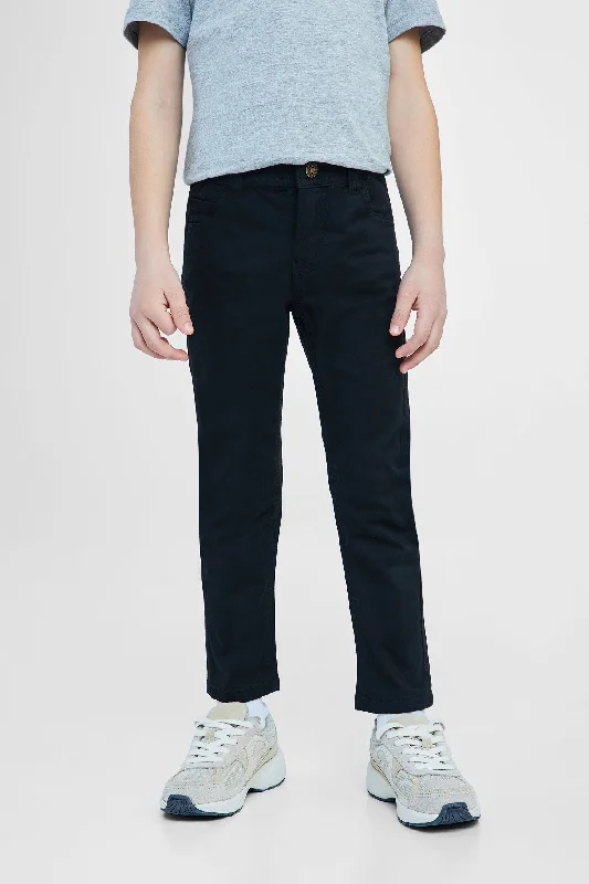 Light Blue Denim Men's JeansPantalon étroit en twill, 2/40$  - Enfant garçon