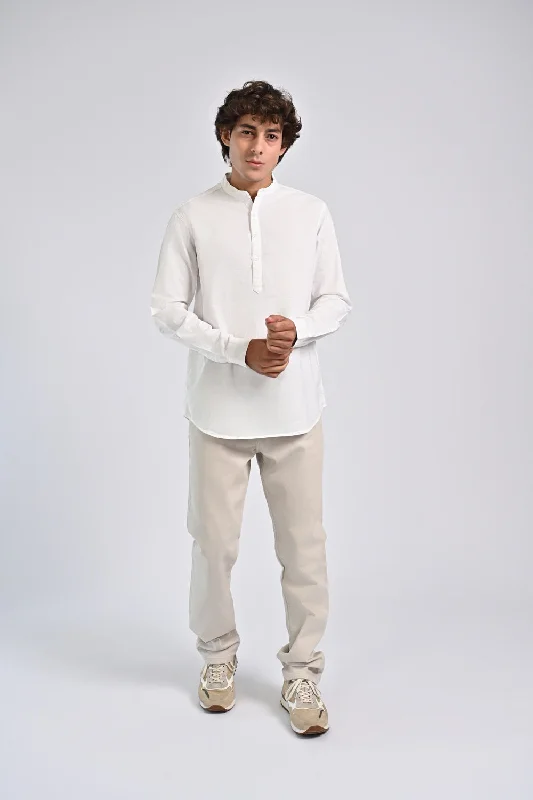 Men's Polo Shirts for Sports and Casual WearMANDARIN COLLAR SHIRT