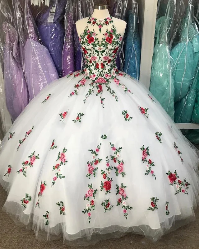 Jersey DressFabulous White 3D Flowers Ball Gown Quinceanera Dresses Vestidos 15 Anos PL0706 Jersey DressFabulous White 3D Flowers Ball Gown Quinceanera Dresses Vestidos 15 Anos PL0706