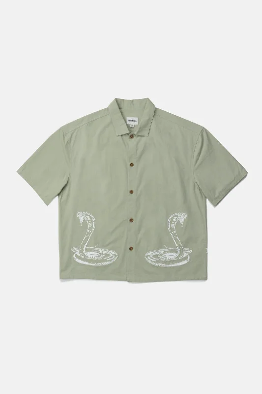 Men's Long-Sleeve Shirts for Year-Round WearBowlo Ss Shirt Vintage Green