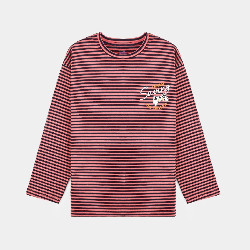 Men's Shirts with Bow TiesBoys Cotton Jersey T-shirt F/S Core Authentic wear-MAROON Men's Shirts with Bow TiesBoys Cotton Jersey T-shirt F/S Core Authentic wear-MAROON