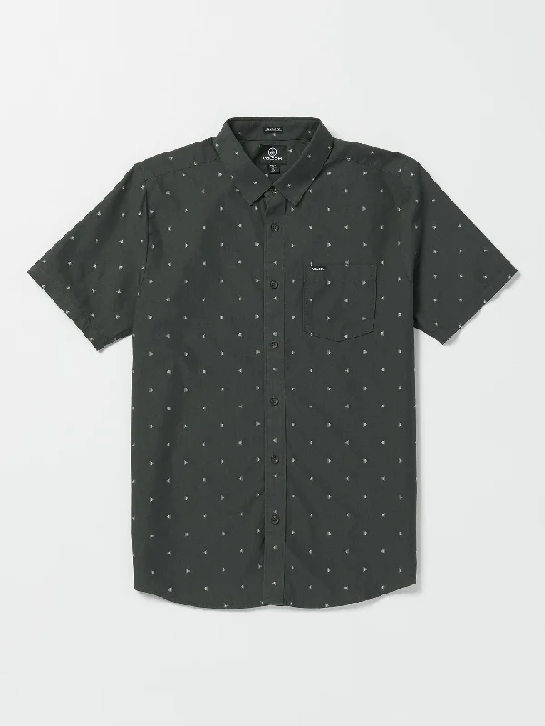 Men's Jeans with Embroidered LogosMistere Short Sleeve Shirt - Stealth
