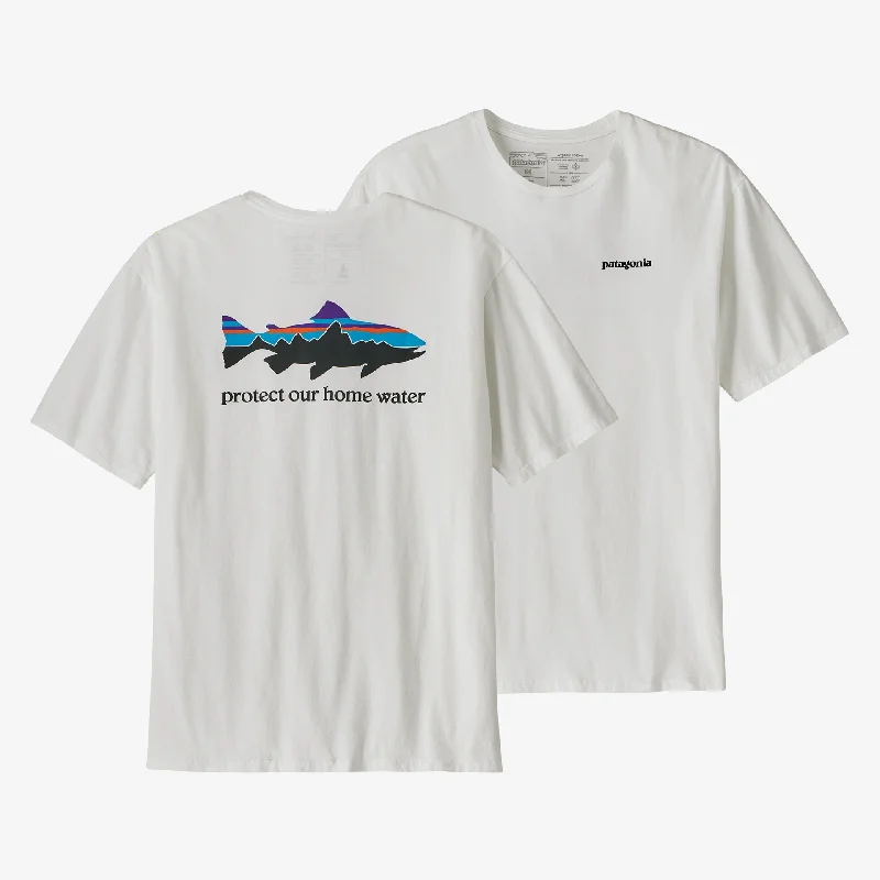 Men's Shirts with Antimicrobial TreatmentMen's Home Water Trout Organic T-Shirt