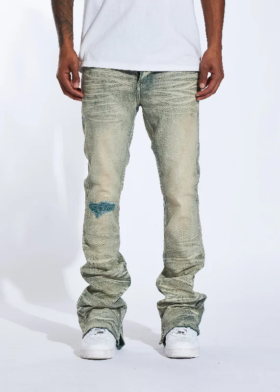 Affordable Designer Men's JeansArch Stacked Denim (Dark Sand Wash)