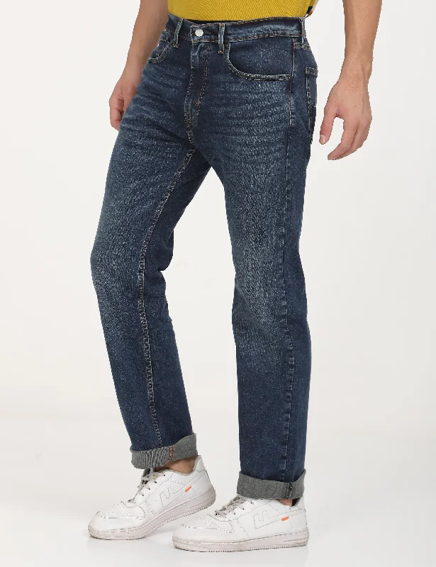 Men's Skinny Jeans with Stretch FabricMen's 505 Straight Fit Blue Jeans