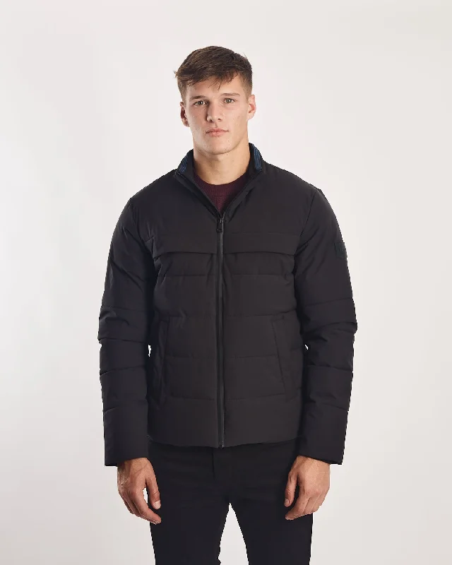 Men's Coats with Slim FitsSaul Jacket Black Dust