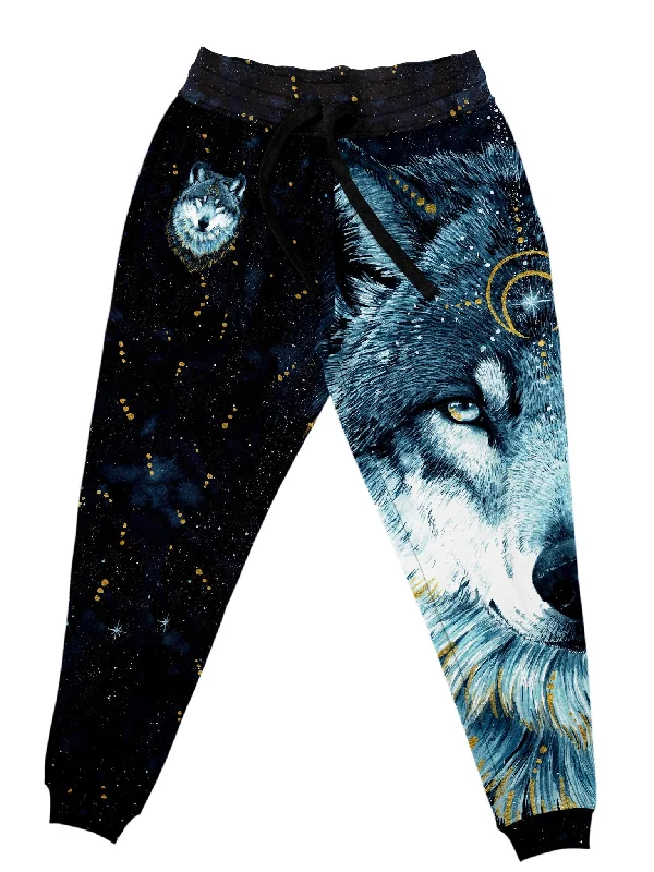 Men's Pants with SuspendersIn The Darkness (Wolf) Unisex Joggers (SPECIAL EDITION)