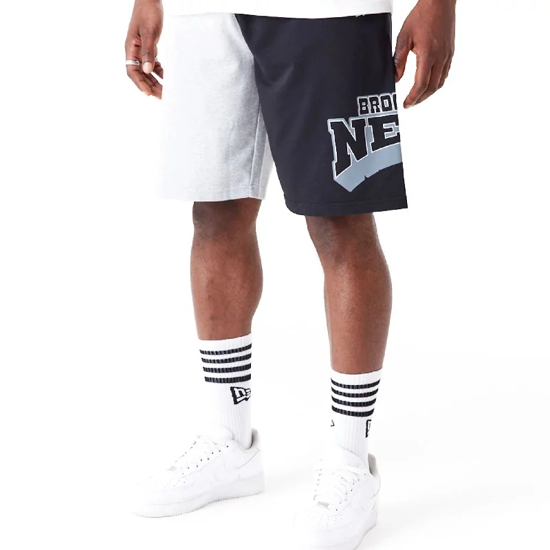 Men's Pants with Stretchable Fabric for FlexibilityBrooklyn Nets NBA Graphic Grey Shorts Men's Pants with Stretchable Fabric for FlexibilityBrooklyn Nets NBA Graphic Grey Shorts