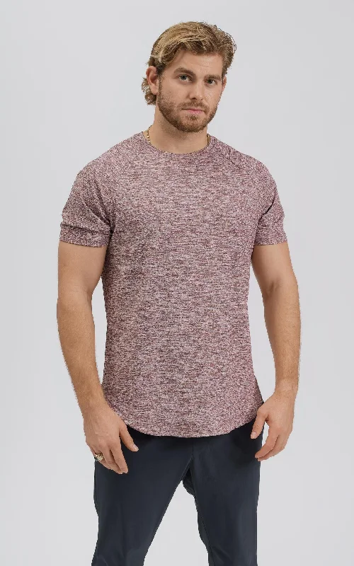 Men's Designer Shirts for a Statement PieceMen's Lux-Tech Shirt - Cabernet Melange