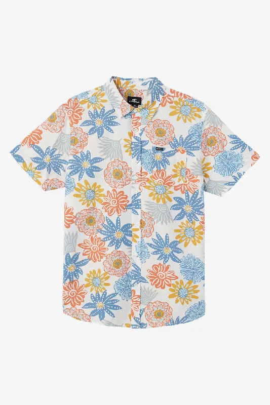 Men's Checkered Shirts for a Retro FeelO'Neill Oasis Eco S/S Shirt-White 2