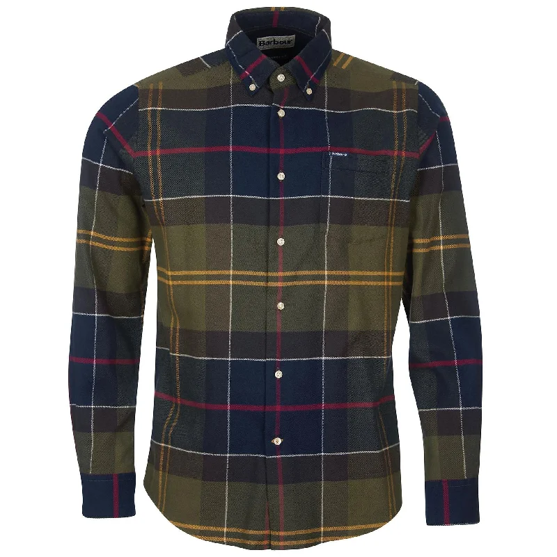 Men's Patterned Dress Shirts for a Unique TwistBarbour Men's Edderton Tailored Fit Shirt in Classic Tartan