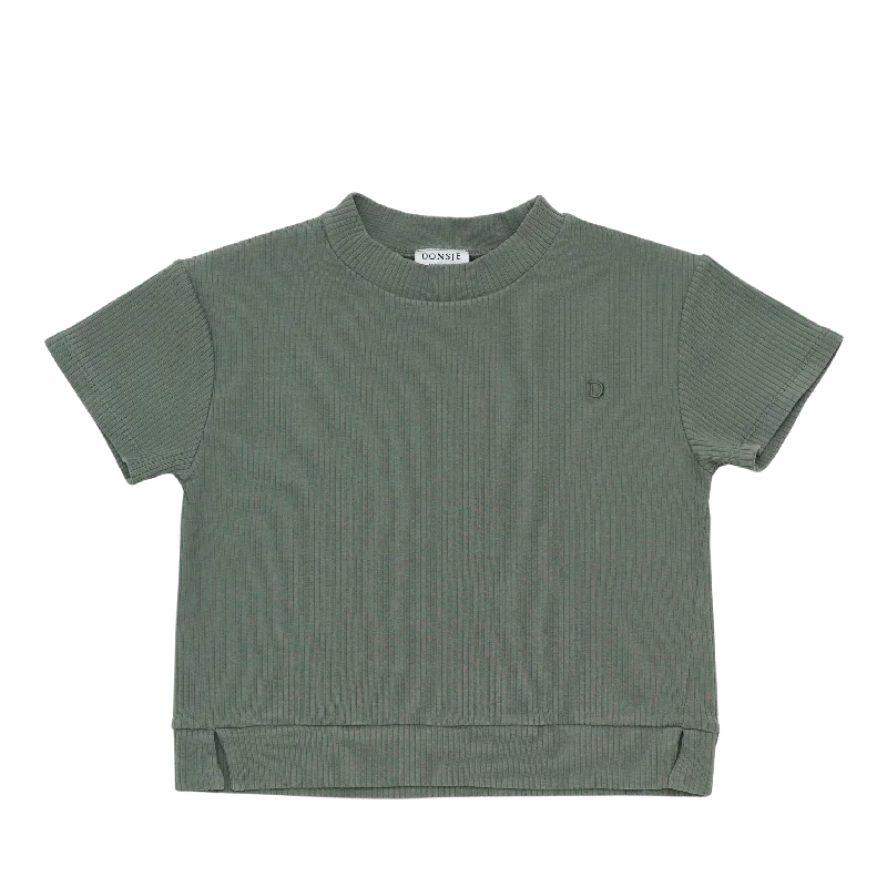 Men's Shirts with Geometric PatternsMiro T-Shirt | Agave Green