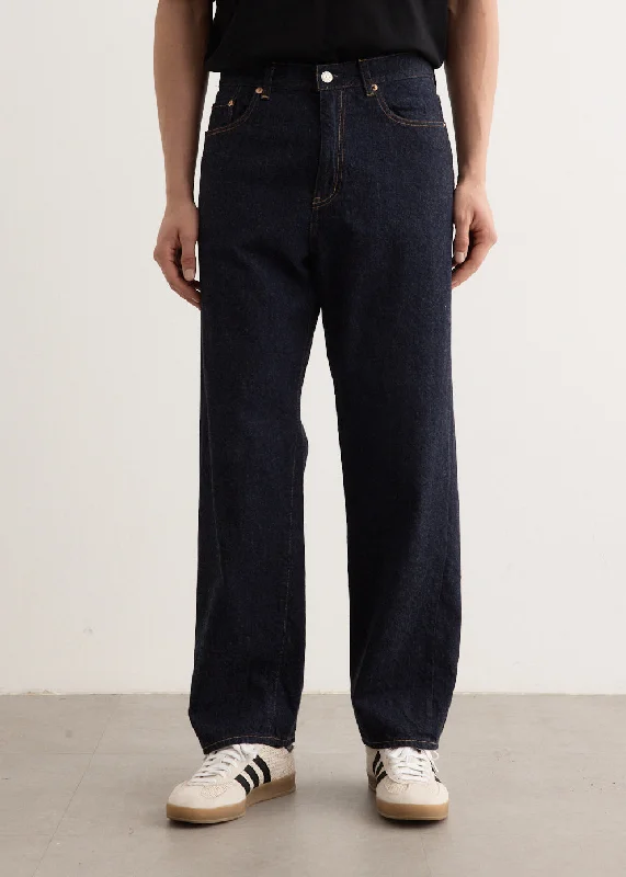 Best Fitting Men's Jeans13oz ONE WASH Straight Jean