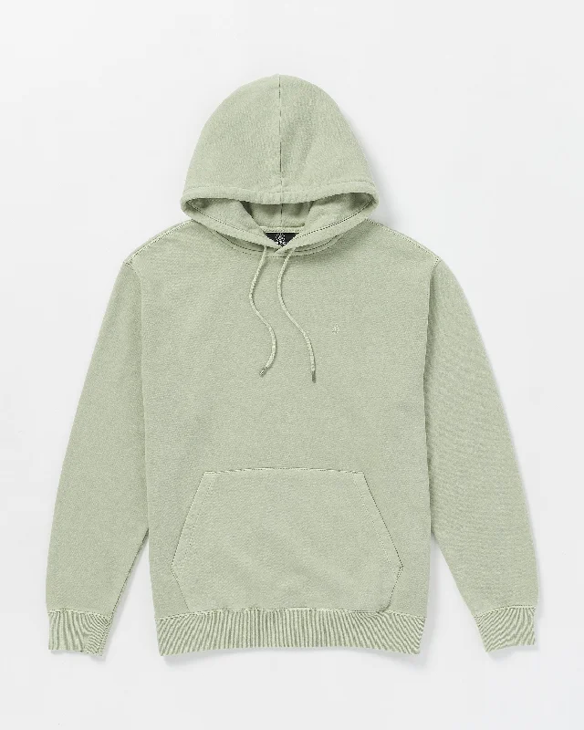 Stylish Men's JeansSingle Stone Pullover Hoodie - Green Tea