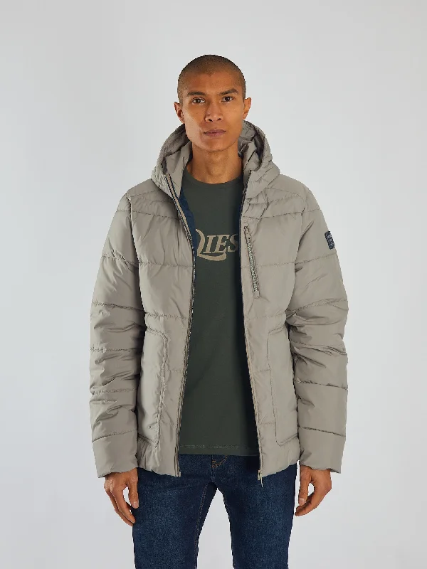 Men's Coats for TravelStorm Jacket Stone Biscuit