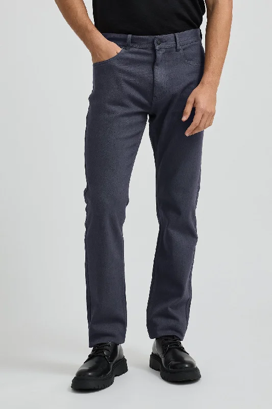 Men's Jeans with EmbroideryREGULAR STRAIGHT LEG JEAN