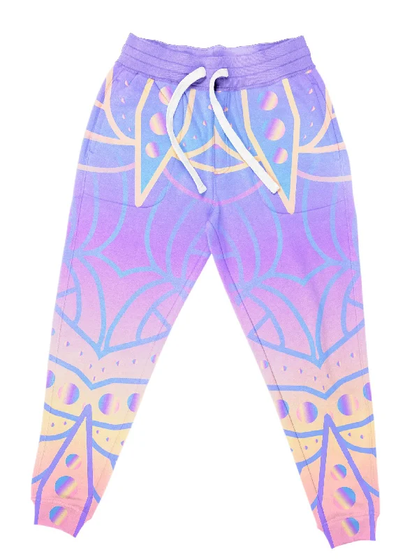 Men's Pants with Contrast Fabric PanelsVirgo Unisex Joggers