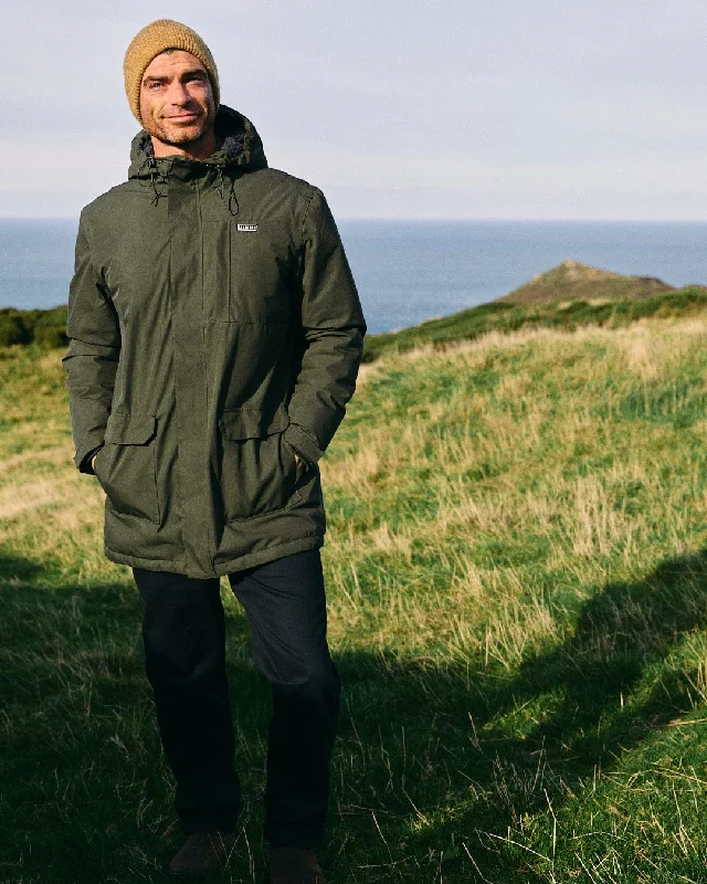 Men's Coats for Outdoor ActivitiesLinden - Mens Water Resistant Coat - Green