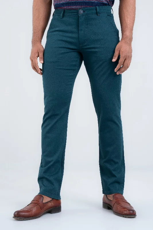 Men's Unique and Designer Bottom Wear for a Statement LookRegular Fit Solid Chinos
