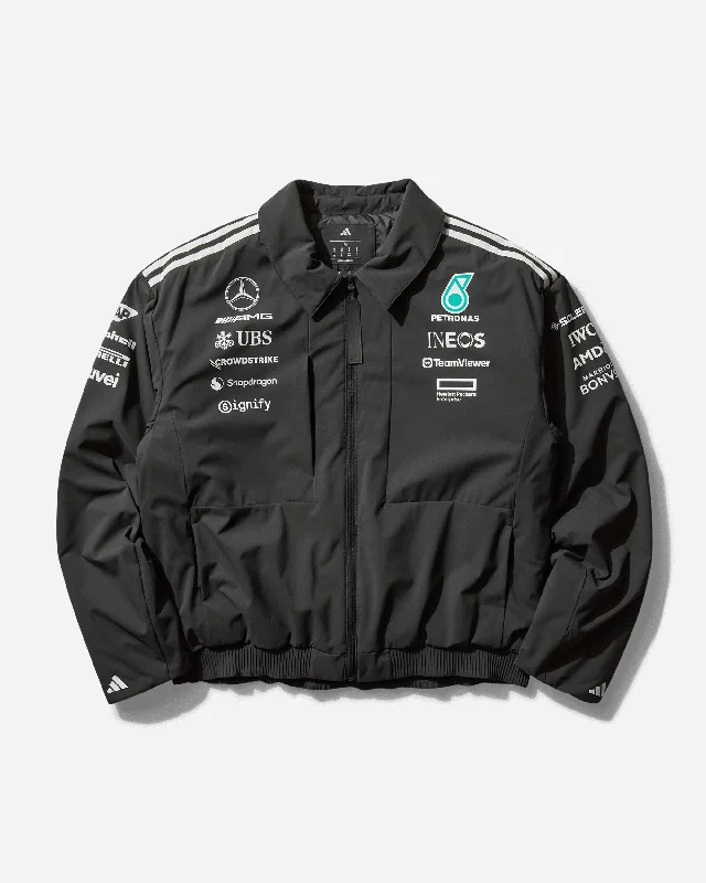 Men's Coats with Magnetic ClosuresMen's Mercedes-AMG Petronas Formula One Team Jacket Black