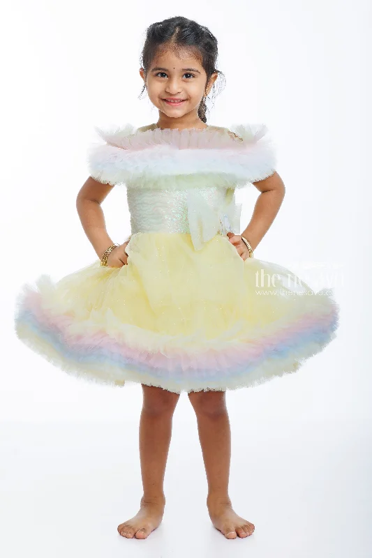 Cheetah Print DressSunshine Sparkle: Baby's Sequined Net Party Frock for Birthdays & Festivals Cheetah Print DressSunshine Sparkle: Baby's Sequined Net Party Frock for Birthdays & Festivals
