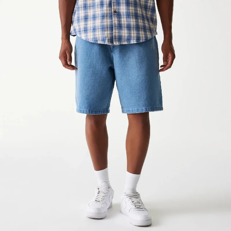 Men's Formal Trousers for BusinessLA Dodgers Light Blue Denim Shorts