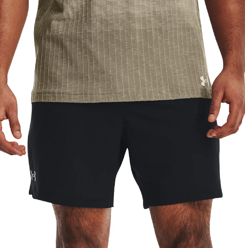 Men's Pants with Functional PocketsUnder Armour Vanish Woven 6 Inch Mens Running Shorts - Black Men's Pants with Functional PocketsUnder Armour Vanish Woven 6 Inch Mens Running Shorts - Black