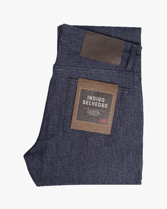 High-Waisted Bootcut Men's JeansNaked & Famous Denim Weird Guy Regular Tapered Mens Jeans - Indigo Selvedge High-Waisted Bootcut Men's JeansNaked & Famous Denim Weird Guy Regular Tapered Mens Jeans - Indigo Selvedge