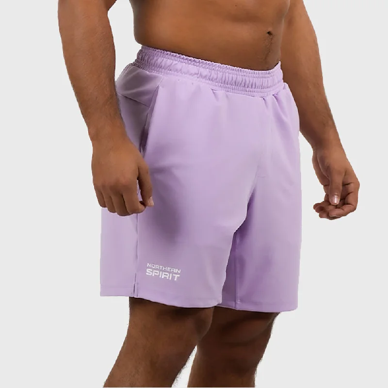 Stylish Men's Cargo PantsNORTHERN SPIRIT - HUNTER MEN STRETCH REGULAR SPORT SHORT 8" - ORCHID BLOOM