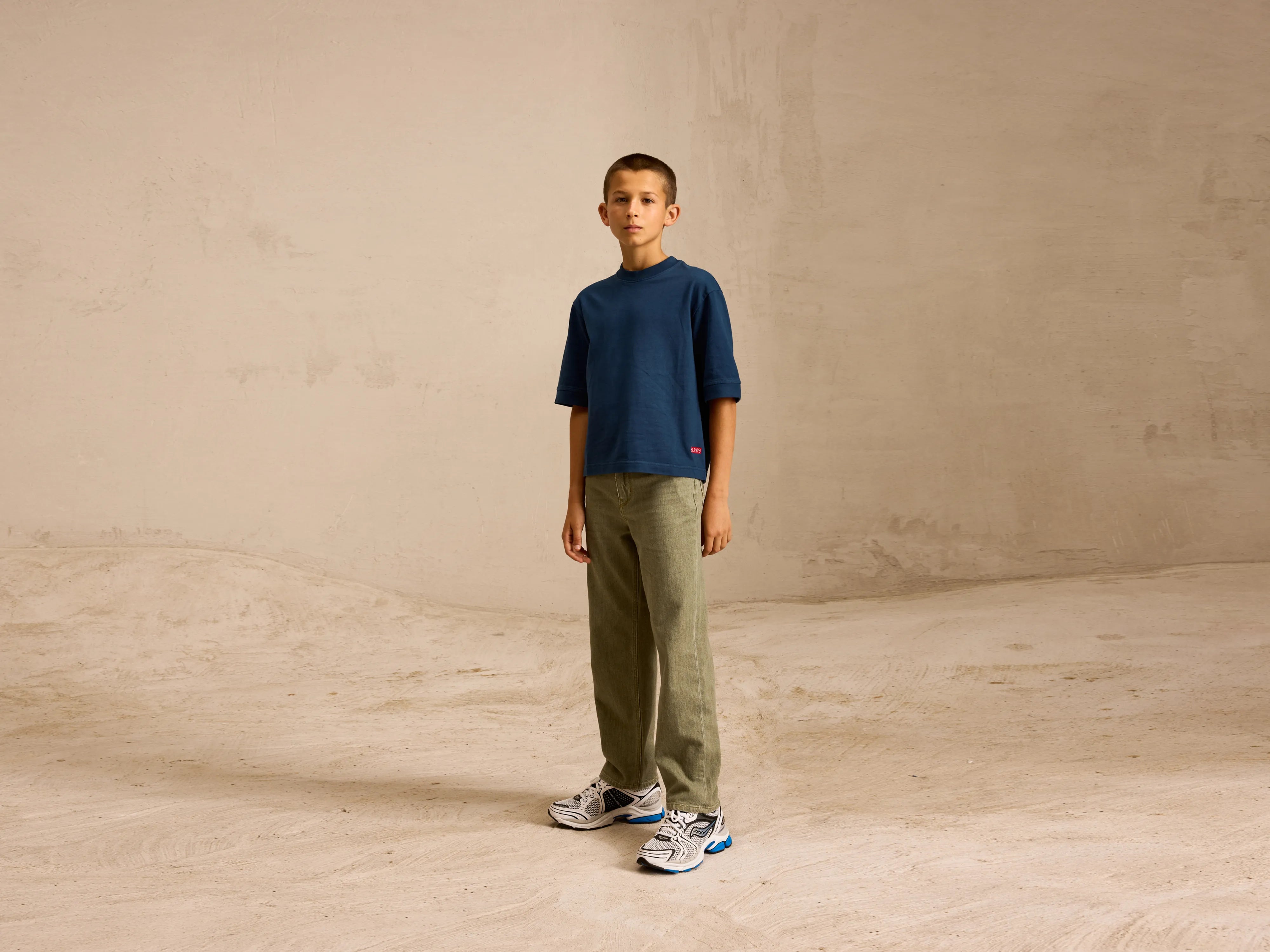 Stylish Men's HenleysCursty short-sleeve t-shirt (251 / B / BLUE JEANS)