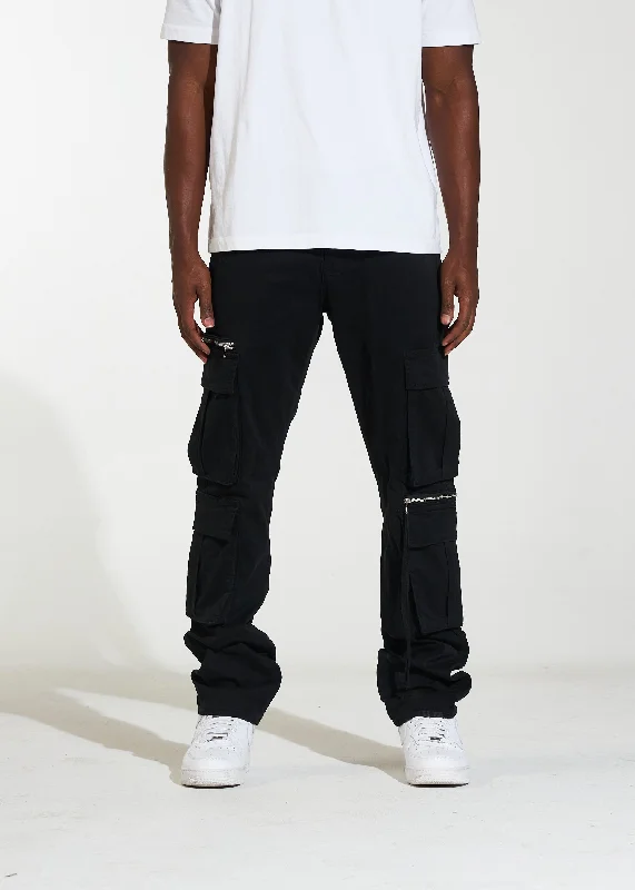 Latest Designer Men's JeansDeb Cargo Pant (Black)