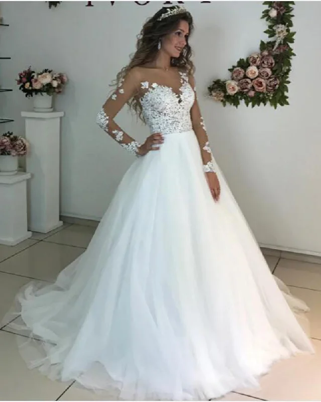 women's everyday dressesVintage Long Sleeves Wedding Dress for Bride lace Women bridal wear Gown WD0609 women's everyday dressesVintage Long Sleeves Wedding Dress for Bride lace Women bridal wear Gown WD0609
