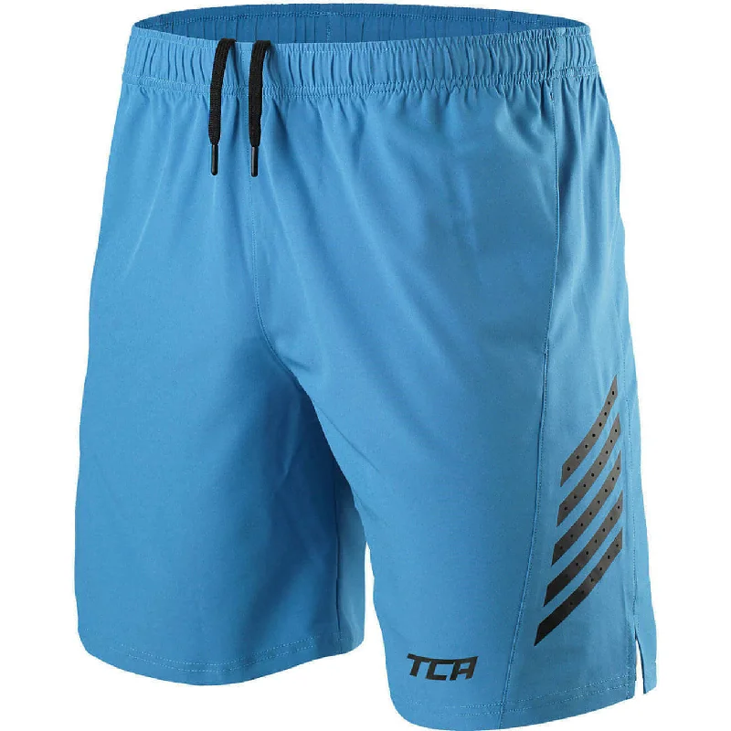 Men's Casual Pants for Everyday WearTCA Laser Tech Mens Running Shorts - Blue