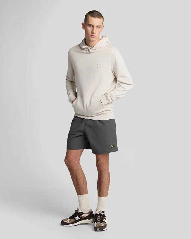 Men's Pants with Patch PocketsPlain Swim Shorts