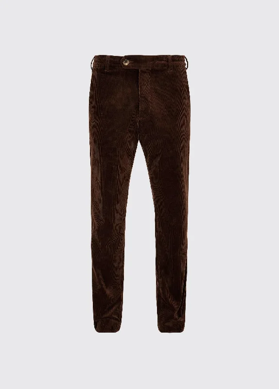 Classic Men's JeansStride Men's Corduroy Trousers 87cm inseam - Brown