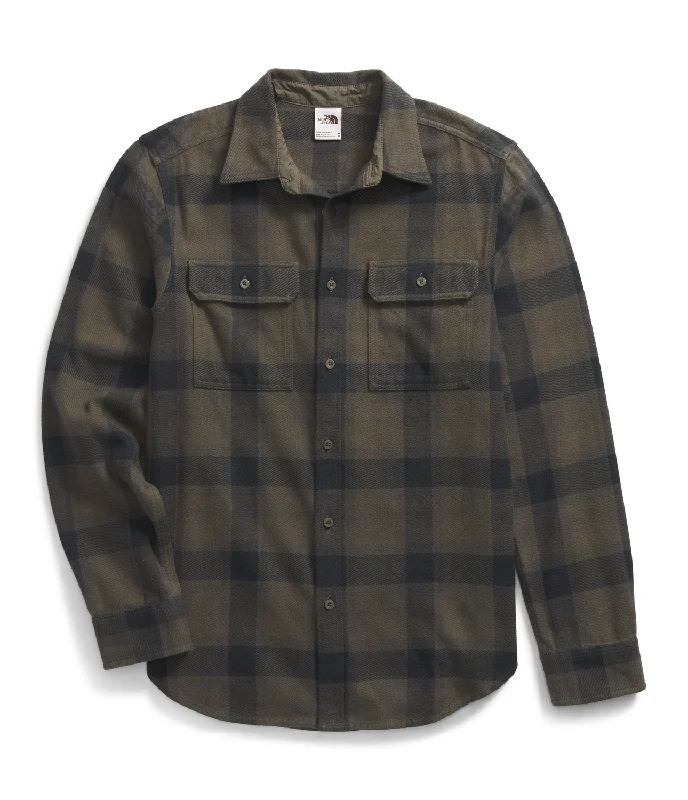 New Taupe Green TNF Shadow Small Plaid
