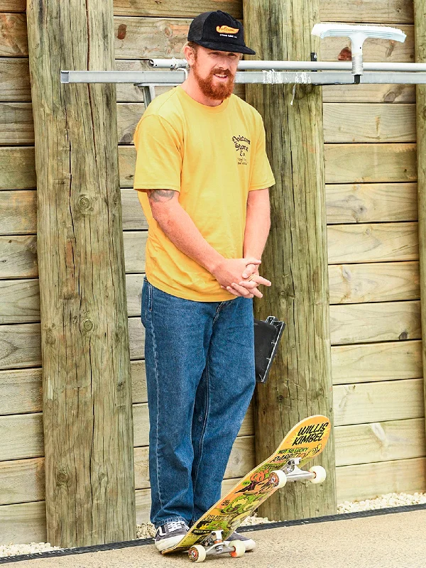 XL Men's JeansParty Of 1 Short Sleeve Tee - Golden Mustard