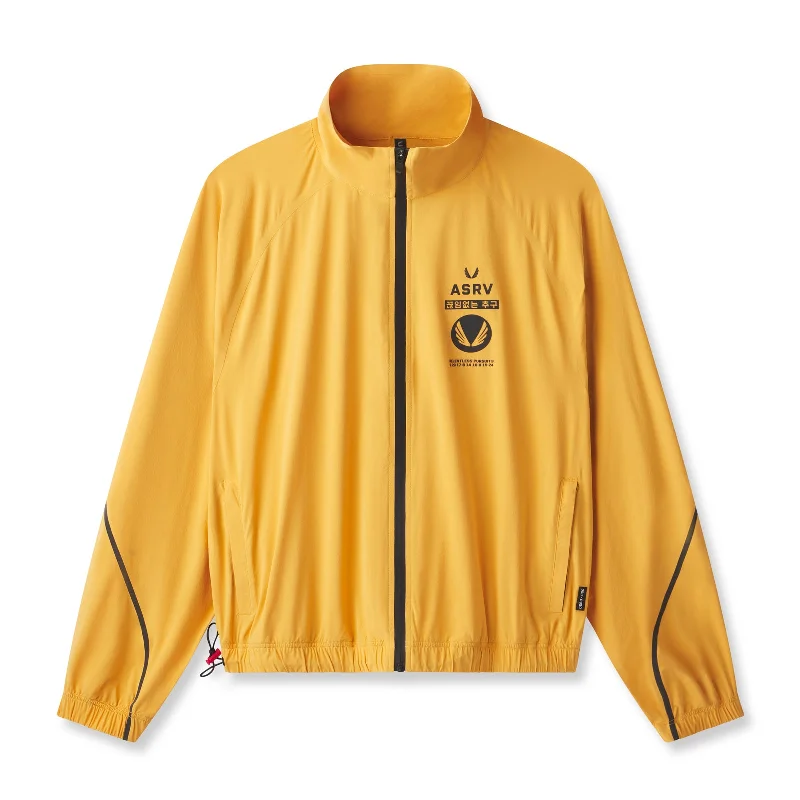 Men's Coats for Running0950. Aerotex™ Track Jacket - Amber/Black