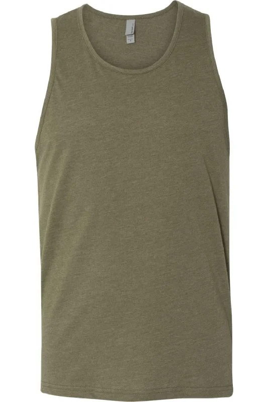 Men's Shirts with Adjustable CuffsNext Level CVC Tank