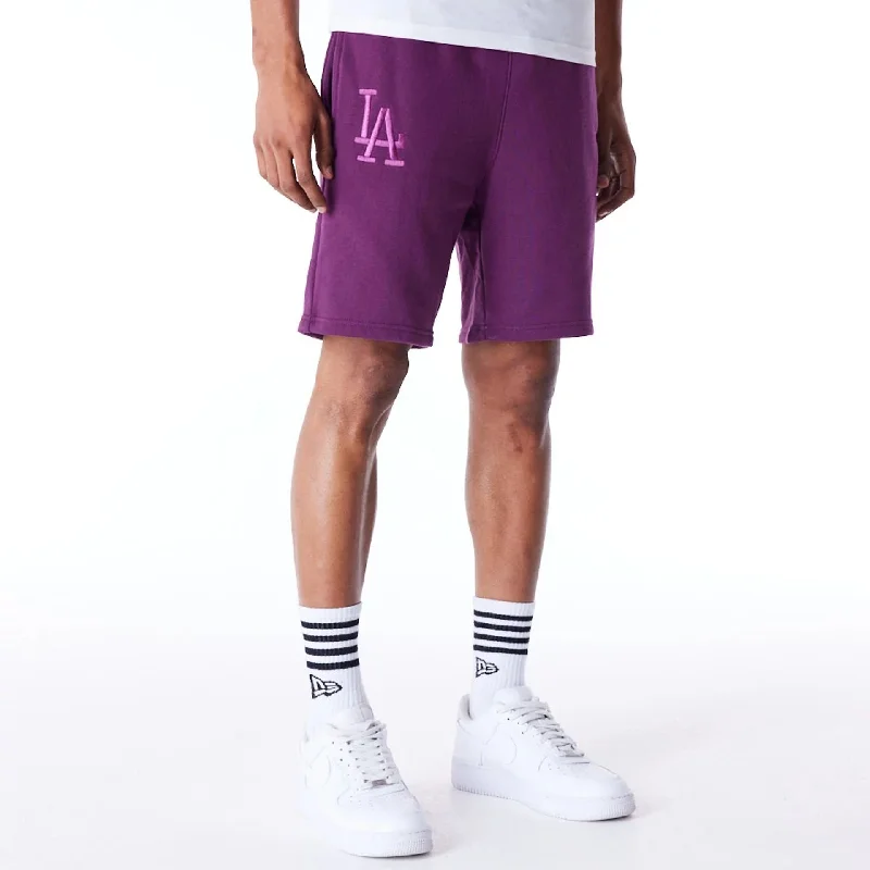 Men's Pants with Hidden PocketsLA Dodgers League Essential Dark Purple Shorts