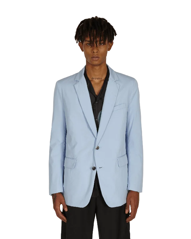 Men's Coats with Embroidered DetailsBenton Blazer Blue