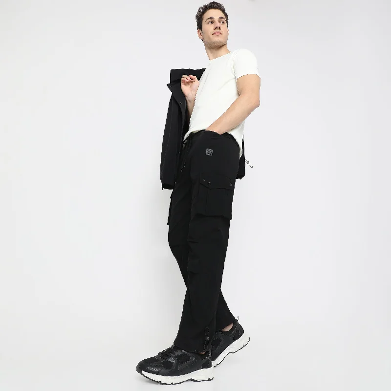 Men's Drawstring Pants for AdjustabilityAnkle Length Modern Explorer Cargos
