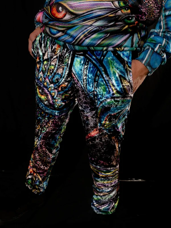 Men's Tapered Pants for a Slimming EffectEye Fly Unisex Joggers