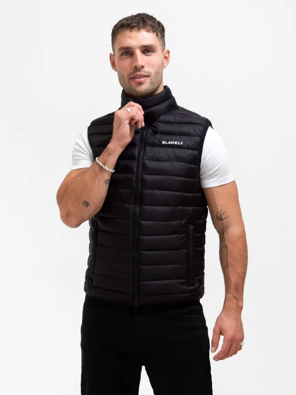 Men's Coats for Every OccasionEllis Lightweight Gilet - Black