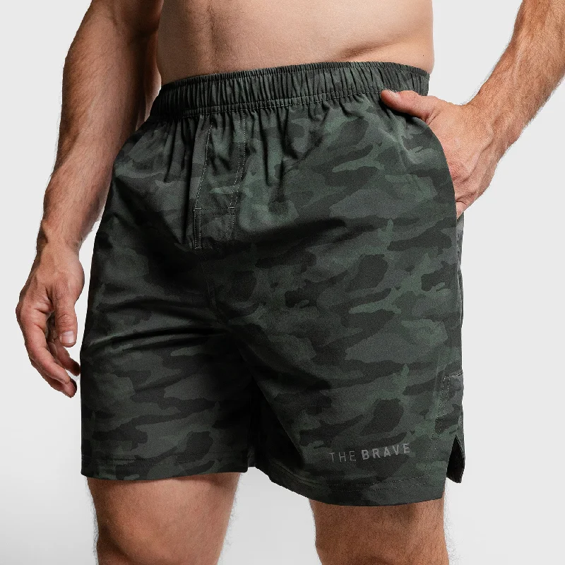 Men's Custom-Fit Pants for a Personalized TouchTHE BRAVE - CRUISER SHORT 3.0 - GREEN CAMO