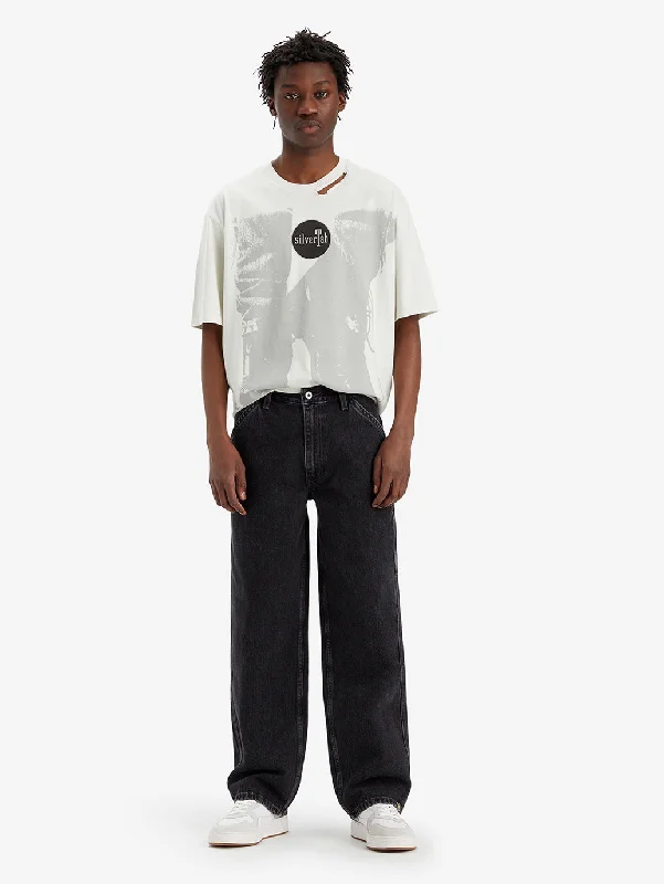 Vintage Men's JeansMen's Baggy Fit Black Jeans