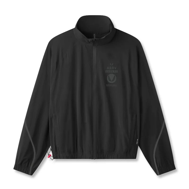 Men's Coats with Multi-Pocket Design0950. Aerotex™ Track Jacket - Black/Black