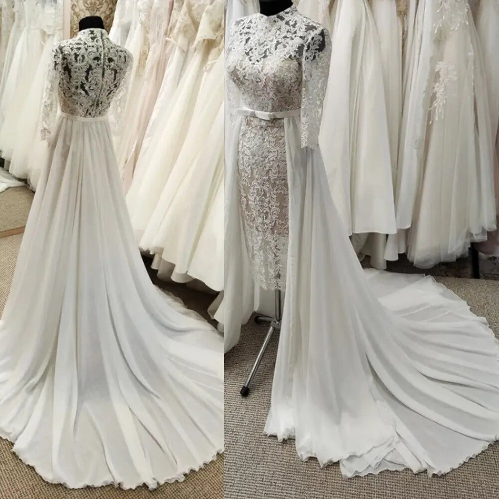 women's empire waist dressesRoycebridal Roycebridal Beach Wedding Dresses with Detachable Train Chiffon Skirt Train Bridal Wedding Overskirt Bride Skirt Train women's empire waist dressesRoycebridal Roycebridal Beach Wedding Dresses with Detachable Train Chiffon Skirt Train Bridal Wedding Overskirt Bride Skirt Train