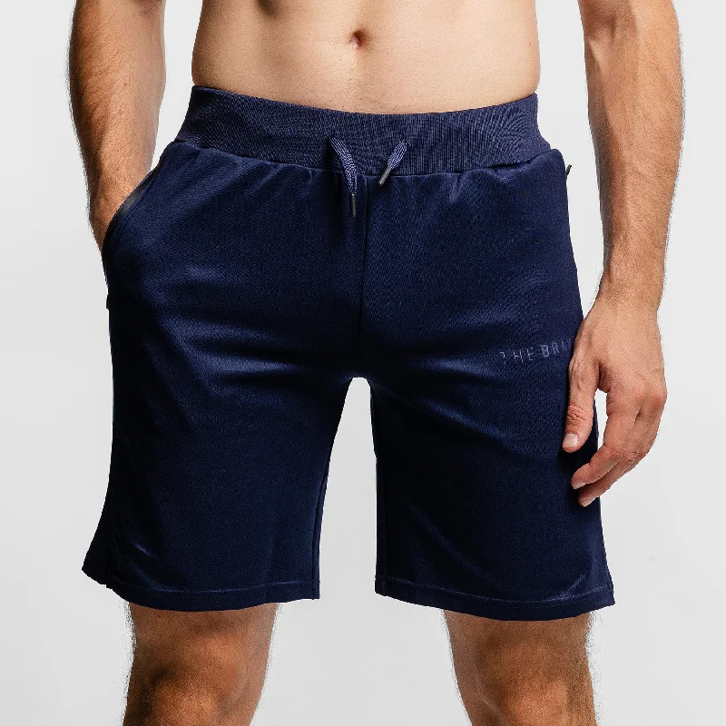 Men's Pants with Embroidered DesignsTHE BRAVE - MEN'S ADAPT SHORTS - DARK NAVY